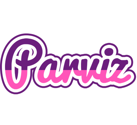Parviz cheerful logo