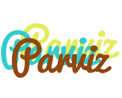 Parviz cupcake logo