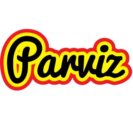 Parviz flaming logo