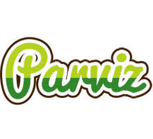 Parviz golfing logo