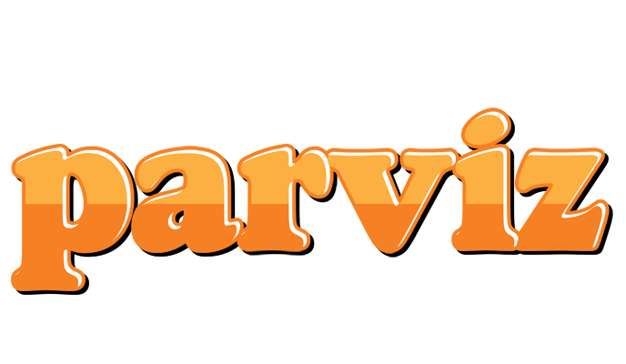 Parviz orange logo
