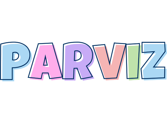 Parviz pastel logo