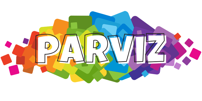Parviz pixels logo