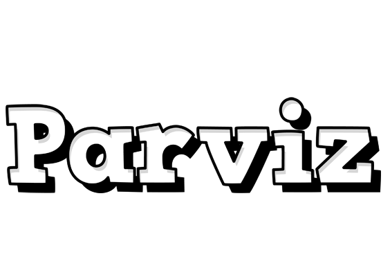 Parviz snowing logo