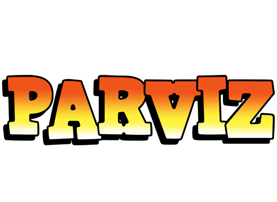 Parviz sunset logo
