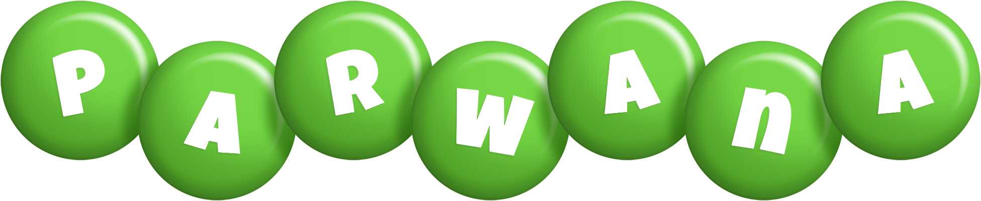 Parwana candy-green logo