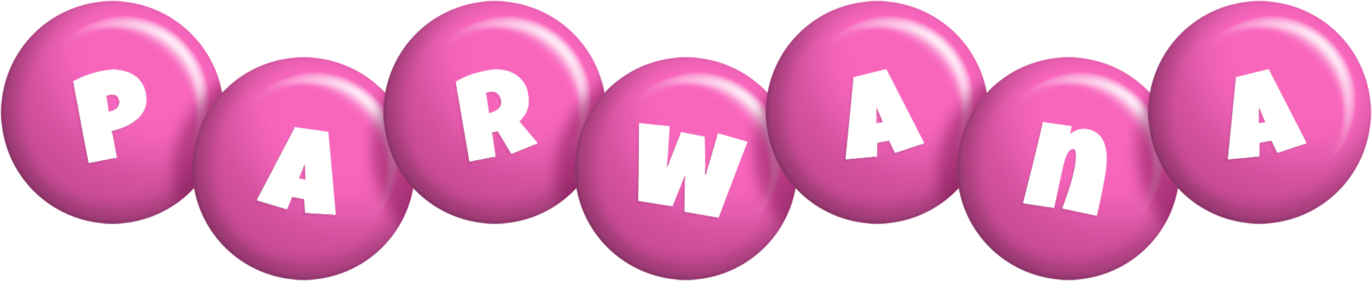 Parwana candy-pink logo