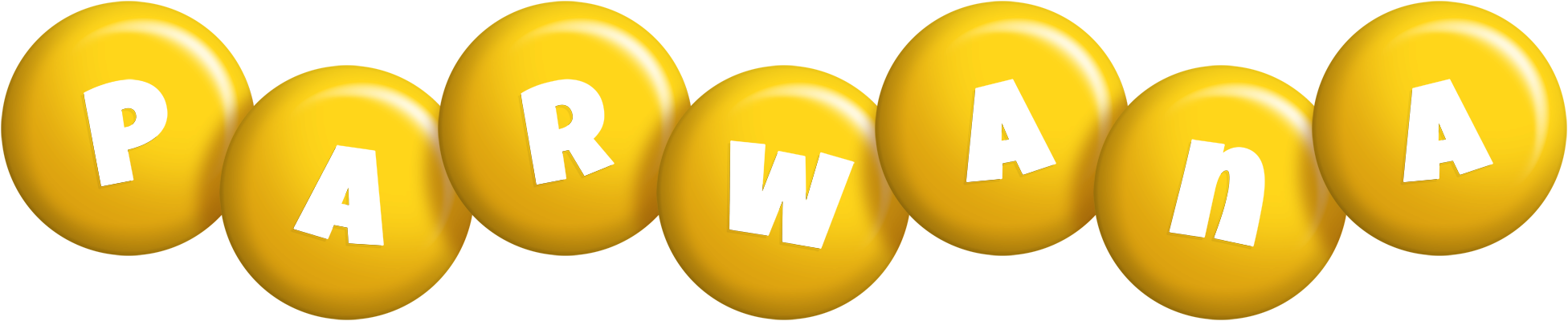 Parwana candy-yellow logo