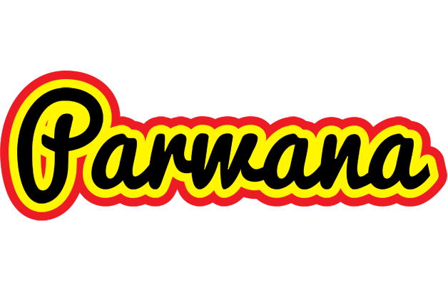 Parwana flaming logo