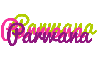 Parwana flowers logo