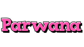 Parwana girlish logo