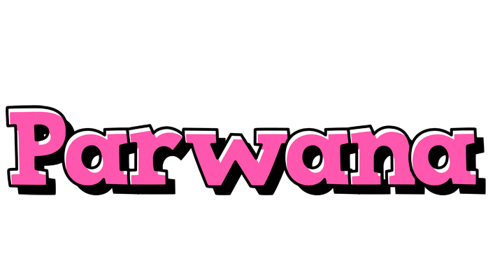Parwana girlish logo
