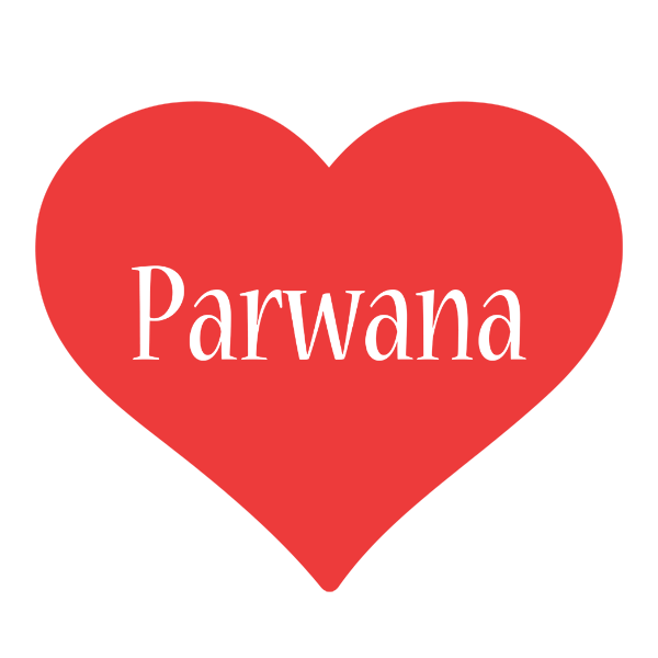 Parwana love logo