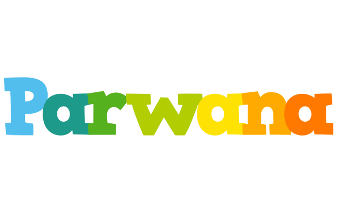 Parwana rainbows logo