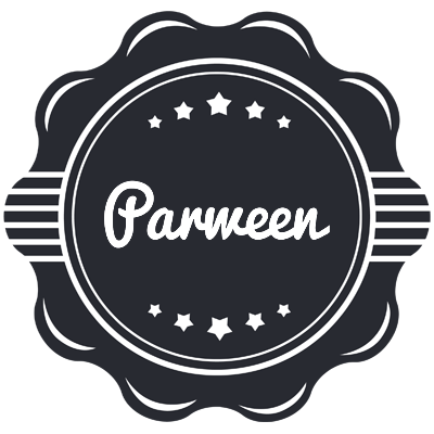 Parween badge logo