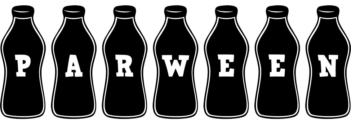 Parween bottle logo