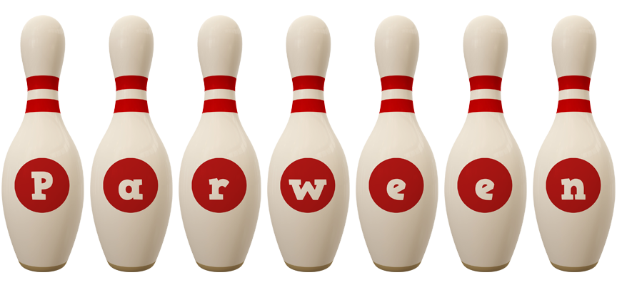 Parween bowling-pin logo