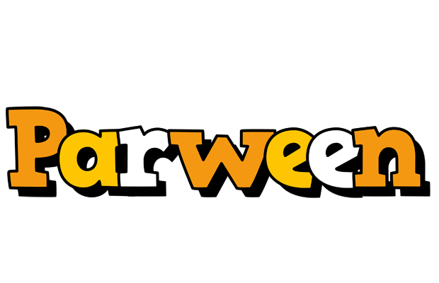 Parween cartoon logo