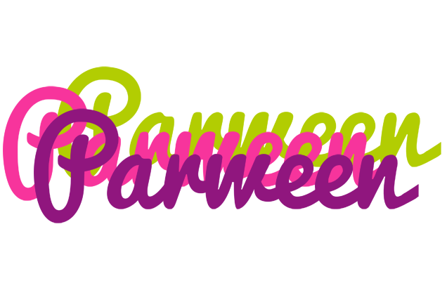 Parween flowers logo