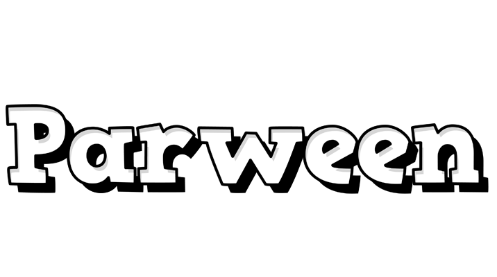 Parween snowing logo