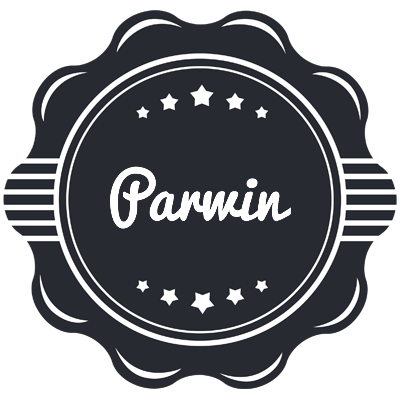 Parwin badge logo