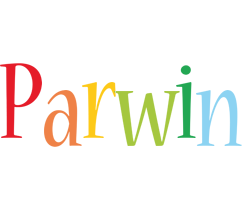 Parwin birthday logo