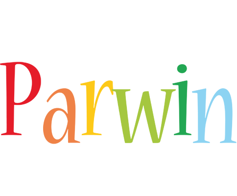 Parwin birthday logo