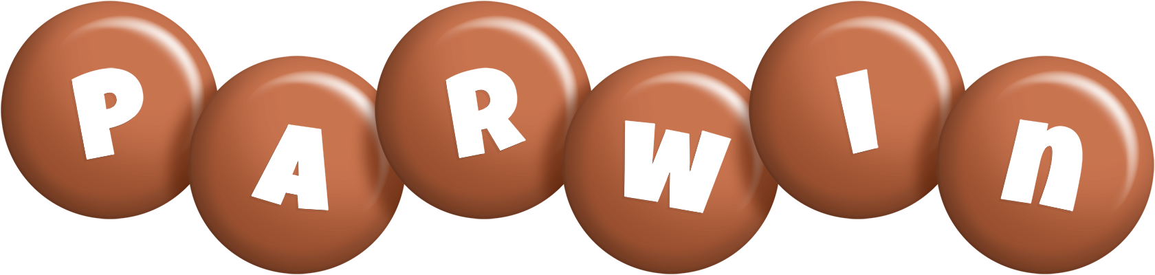 Parwin candy-brown logo