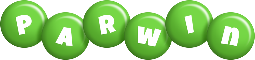 Parwin candy-green logo