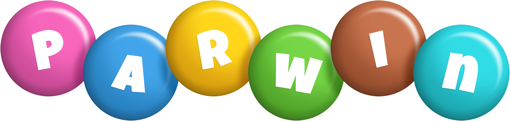 Parwin candy logo