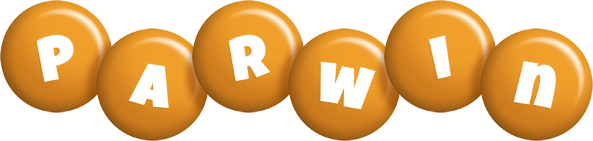 Parwin candy-orange logo