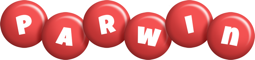 Parwin candy-red logo