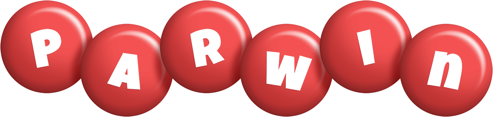 Parwin candy-red logo