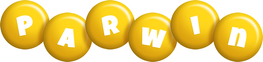 Parwin candy-yellow logo