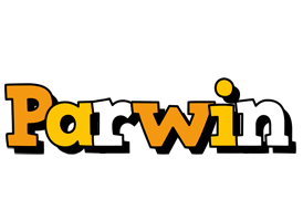 Parwin cartoon logo