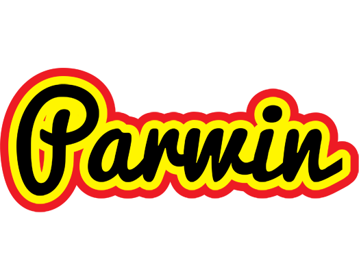 Parwin flaming logo