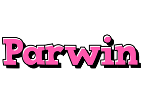 Parwin girlish logo