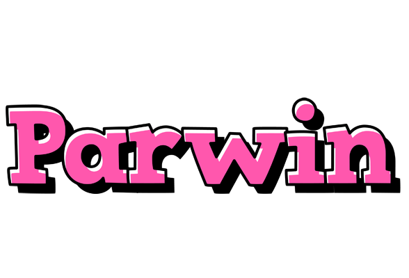 Parwin girlish logo