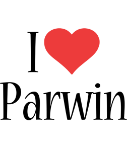 Parwin i-love logo