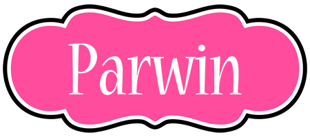 Parwin invitation logo