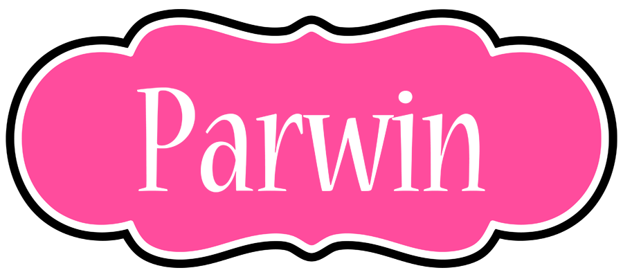 Parwin invitation logo