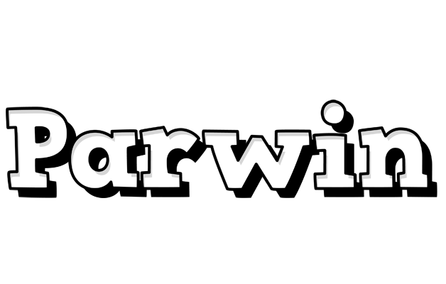 Parwin snowing logo