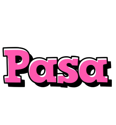 Pasa girlish logo