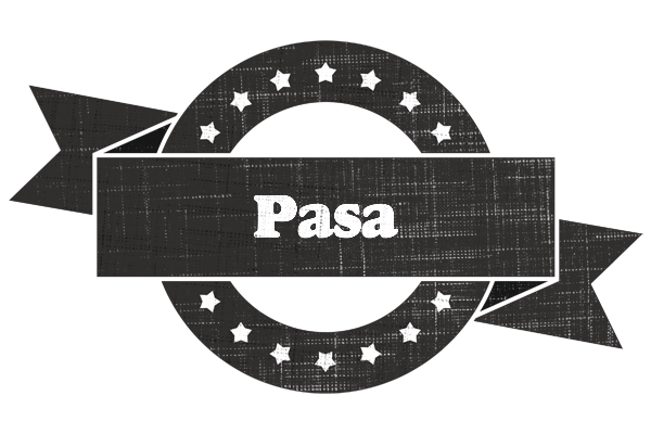Pasa grunge logo