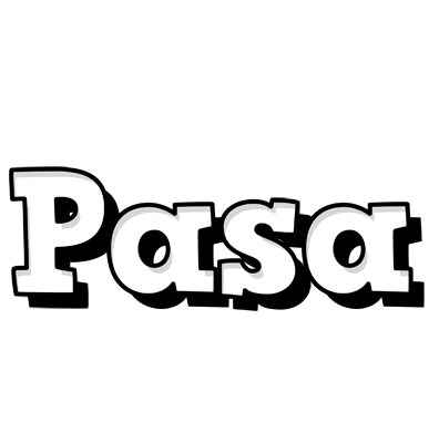 Pasa snowing logo