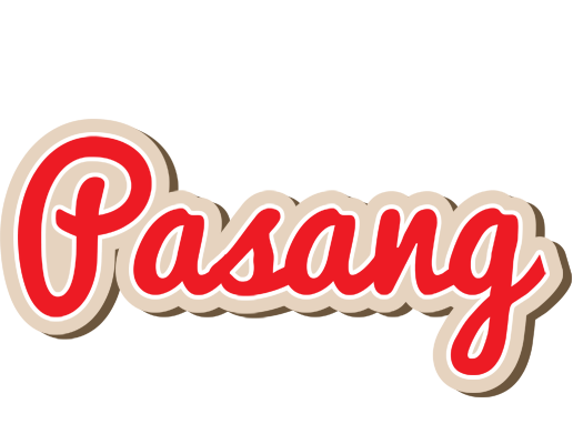 Pasang chocolate logo
