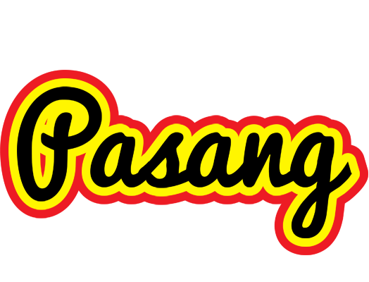 Pasang flaming logo