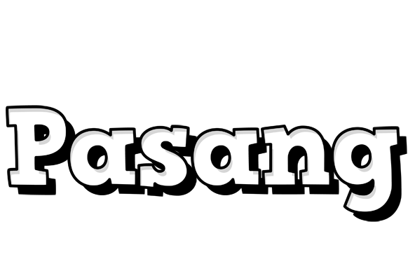 Pasang snowing logo