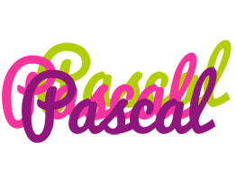 Pascal flowers logo