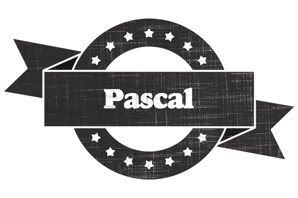 Pascal grunge logo